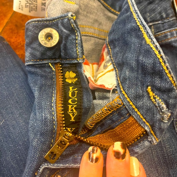 Lucky Brand Lola Straight Run Stitch 2/26 like new - Picture 2 of 9